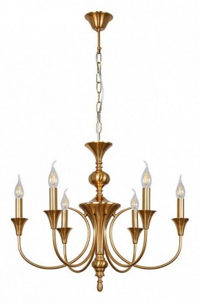 Подвесная люстра Arte Lamp Collinetta A4094LM-6PB в Игриме - igrim.ok-mebel.com | фото 2