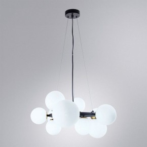 Подвесная люстра Arte Lamp Gemini A2243SP-10BK в Игриме - igrim.ok-mebel.com | фото 3