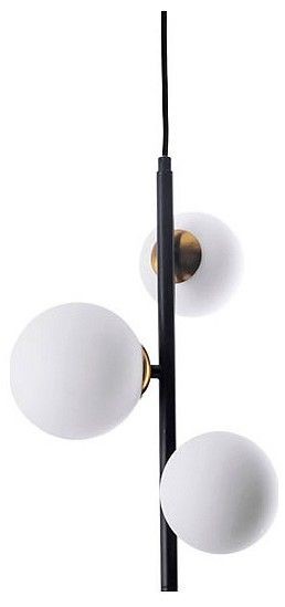 Подвесная люстра Arte Lamp Gemini A2243SP-3BK в Игриме - igrim.ok-mebel.com | фото
