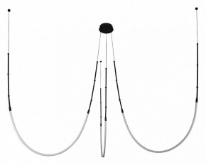 Подвесная люстра Arte Lamp Klimt A2850SP-38BK в Игриме - igrim.ok-mebel.com | фото