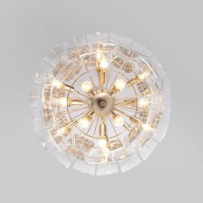Подвесная люстра Eurosvet Claire 60171 золото в Игриме - igrim.ok-mebel.com | фото 4