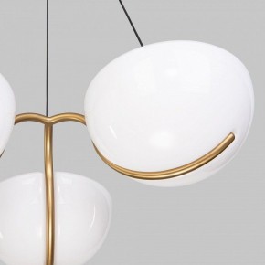 Подвесная люстра Eurosvet Emisfero 50083/3 LED золото в Игриме - igrim.ok-mebel.com | фото 7