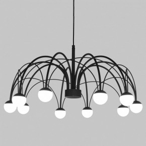 Подвесная люстра Eurosvet Ragno 90034/10 LED черный в Игриме - igrim.ok-mebel.com | фото
