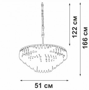 Подвесная люстра Vitaluce V5352 V5352-1/5 в Игриме - igrim.ok-mebel.com | фото
