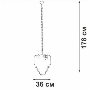 Подвесная люстра Vitaluce V58470 V58470-8/5 в Игриме - igrim.ok-mebel.com | фото 4
