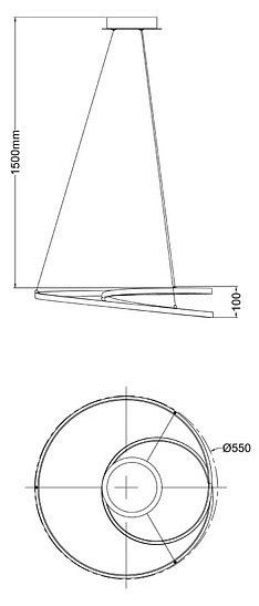 Подвесной светильник Arte Lamp Millo A3893SP-30BK в Игриме - igrim.ok-mebel.com | фото 3