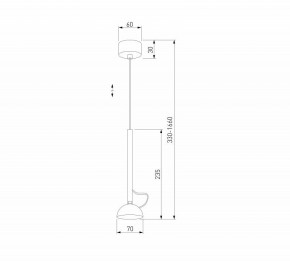 Подвесной светильник Elektrostandard Join a068614 в Игриме - igrim.ok-mebel.com | фото 4