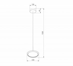 Подвесной светильник Eurosvet Crespella 90034/1 золото в Игриме - igrim.ok-mebel.com | фото 6