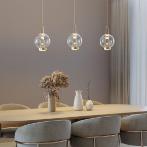 Подвесной светильник Eurosvet Frasco 50267/1 LED латунь в Игриме - igrim.ok-mebel.com | фото 3