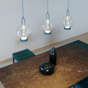 Подвесной светильник Eurosvet Frasco 50267/1 LED синий в Игриме - igrim.ok-mebel.com | фото 4