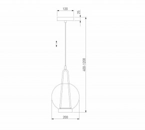 Подвесной светильник Eurosvet Frasco 50267/1 LED синий в Игриме - igrim.ok-mebel.com | фото 5