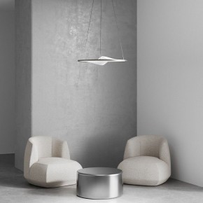 Подвесной светильник Eurosvet Occhio 40027/1 LED серый в Игриме - igrim.ok-mebel.com | фото 4