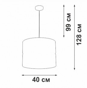 Подвесной светильник Vitaluce V2856 V2856-0/1S в Игриме - igrim.ok-mebel.com | фото 7