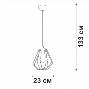 Подвесной светильник Vitaluce V2867 V2867-1/1S в Игриме - igrim.ok-mebel.com | фото 5