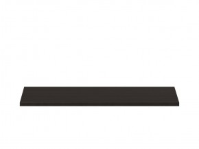 Полка ОРИОН для шкафа широкая, цвет Дуб Венге в Игриме - igrim.ok-mebel.com | фото 2