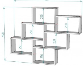 Полка S12 в Игриме - igrim.ok-mebel.com | фото 2