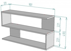 Полка S30 в Игриме - igrim.ok-mebel.com | фото 2