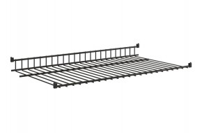 Полка сотовая L695 (черный муар) в Игриме - igrim.ok-mebel.com | фото