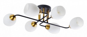 Потолочная люстра Arte Lamp Andrea A8141PL-6BK в Игриме - igrim.ok-mebel.com | фото