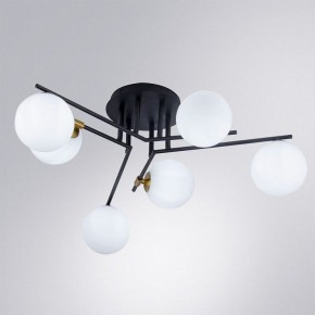 Потолочная люстра Arte Lamp Gemini A2243PL-6BK в Игриме - igrim.ok-mebel.com | фото 2