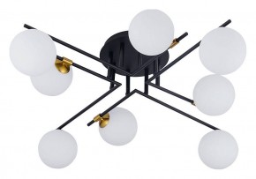 Потолочная люстра Arte Lamp Gemini A2243PL-8BK в Игриме - igrim.ok-mebel.com | фото