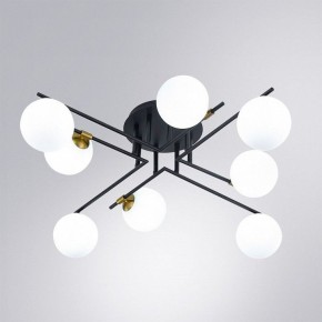 Потолочная люстра Arte Lamp Gemini A2243PL-8BK в Игриме - igrim.ok-mebel.com | фото 2