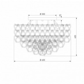 Потолочная люстра Bogate"s Cappio 380/8 в Игриме - igrim.ok-mebel.com | фото 5