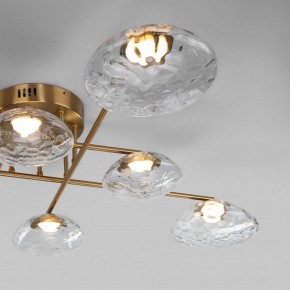 Потолочная люстра Eurosvet Ripple 50389 LED латунь в Игриме - igrim.ok-mebel.com | фото 6