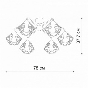 Потолочная люстра Vitaluce V42580 V42580-0/6PL в Игриме - igrim.ok-mebel.com | фото 2