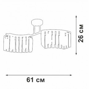 Потолочная люстра Vitaluce V5884 V5884-0/4PL в Игриме - igrim.ok-mebel.com | фото 4