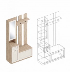 Прихожая Филадельфия (модульная) в Игриме - igrim.ok-mebel.com | фото 2