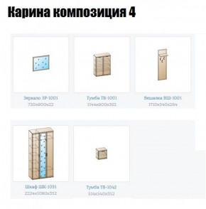 Прихожая Карина (модульная) в Игриме - igrim.ok-mebel.com | фото 10