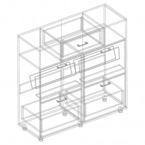 Прихожая "Сандра" (модульная) в Игриме - igrim.ok-mebel.com | фото 4