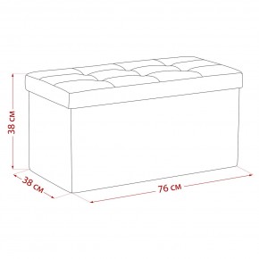 Пуф Leset Леда складной с крышкой в Игриме - igrim.ok-mebel.com | фото 6