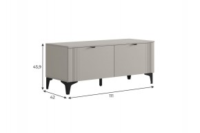 РИЧ Гостиная (модульная) кашемир в Игриме - igrim.ok-mebel.com | фото 2