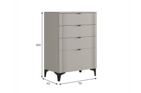 РИЧ Гостиная (модульная) кашемир в Игриме - igrim.ok-mebel.com | фото 5