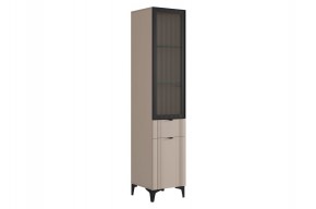 РИЧ Шкаф однодверный со стеклом в Игриме - igrim.ok-mebel.com | фото