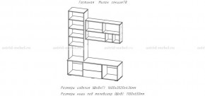 МИЛАН-1 Секция ТВ (ЦРК.МЛН.01 секция ТВ) в Игриме - igrim.ok-mebel.com | фото 2