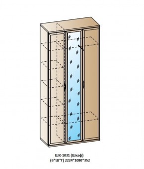 ШК-1031 (Шкаф) в Игриме - igrim.ok-mebel.com | фото