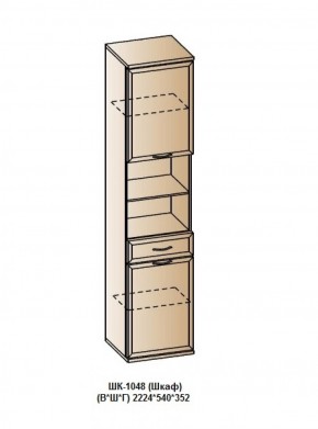 ШК-1048 (Шкаф) в Игриме - igrim.ok-mebel.com | фото