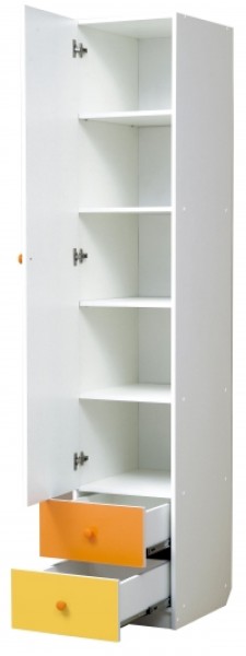 Шкаф 1-но дверный с ящиками Радуга (400) в Игриме - igrim.ok-mebel.com | фото 2