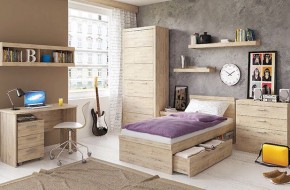 Шкаф 2D OSKAR , цвет дуб Санремо в Игриме - igrim.ok-mebel.com | фото 5