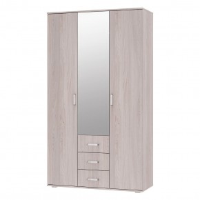 Шкаф 3-х створчатый Белла (Ясень белый) в Игриме - igrim.ok-mebel.com | фото 3