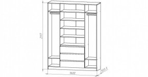 НИЦЦА-3 Шкаф 4-х дверный (НЦ.03) в Игриме - igrim.ok-mebel.com | фото 2