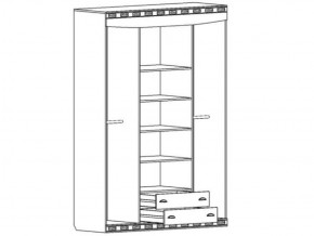 Шкаф 4-х дверный "Мария-Луиза 4" в Игриме - igrim.ok-mebel.com | фото 2