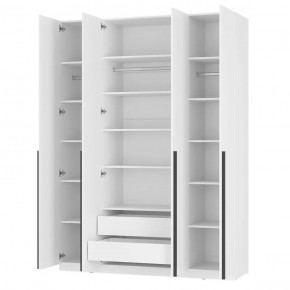 Шкаф 4-х створчатый Айрон ШК-13 (белый) в Игриме - igrim.ok-mebel.com | фото 9