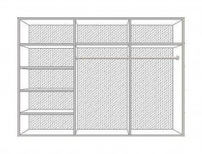 Шкаф 6-и дверный с зеркалами (04.146) Диана в Игриме - igrim.ok-mebel.com | фото 2