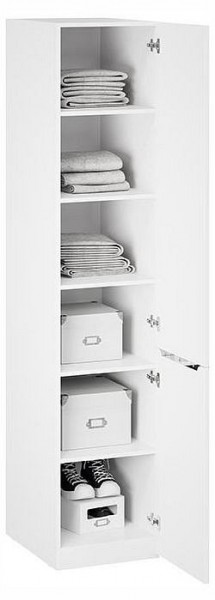 Шкаф для белья Глосс СМ-319.07.002 в Игриме - igrim.ok-mebel.com | фото 2