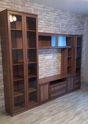 Шкаф для книг арт. 224 Арктика в Игриме - igrim.ok-mebel.com | фото 3