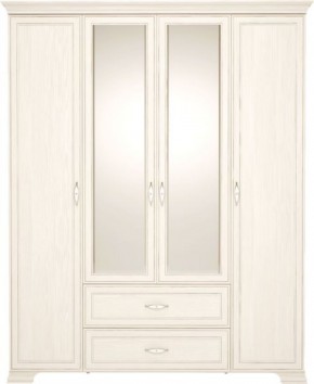 Шкаф для одежды 4-х дверный с зеркалом Венеция 2 бодега в Игриме - igrim.ok-mebel.com | фото
